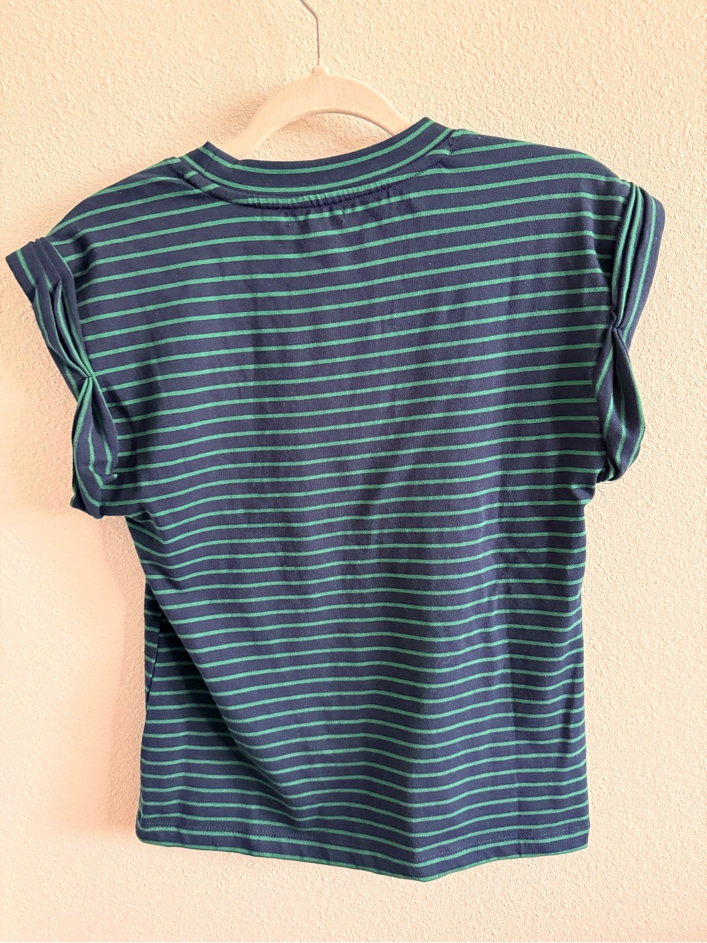 Pistola - OLIVIA TWISTED SLEEVE MARINA - NAVY GREEN STRIPE - Small - Picture 4 of 4